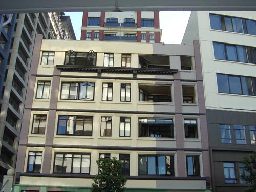 Completed commercial painting project